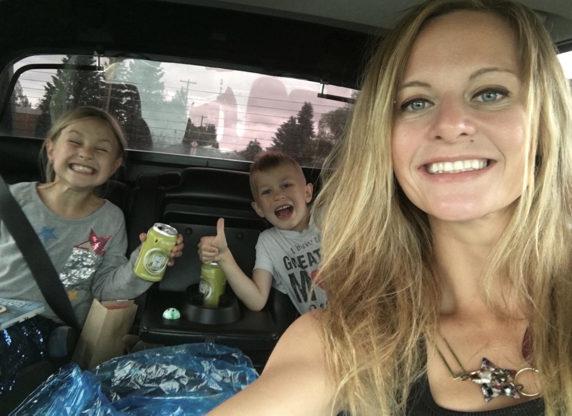 On the road with the kids, mid road trip